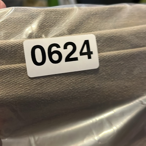 Levi’s 505 jeans khaki pants mens 35x33 (tag 36x34) tan brown Straight white tag - Picture 10 of 10